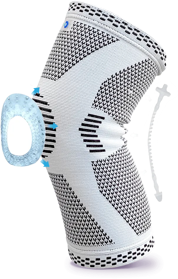 Compressa Knee Sleeve product breakdown